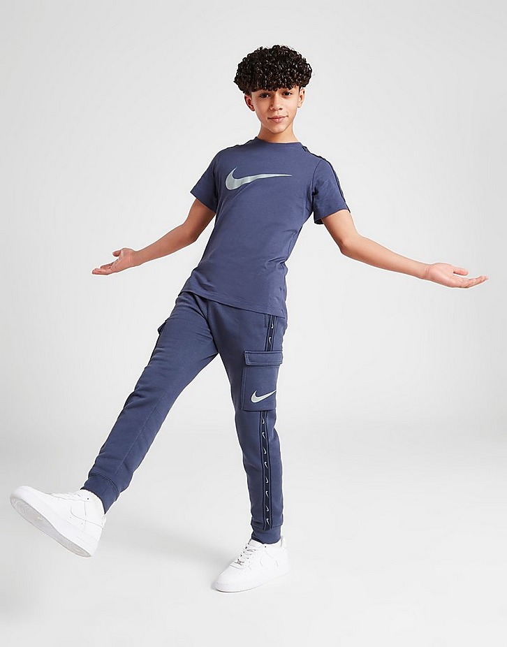 Nike Repeat Tape Fleece Cargo Joggers Junior